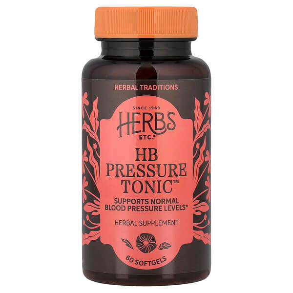 Herbs Etc., HB Pressure Tonic™, 60 softgels