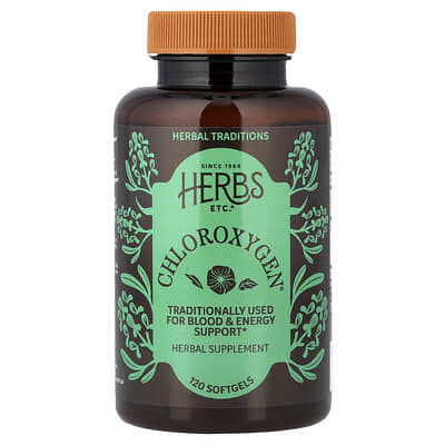 Herbs Etc., ChlorOxygen®, 120 Softgels