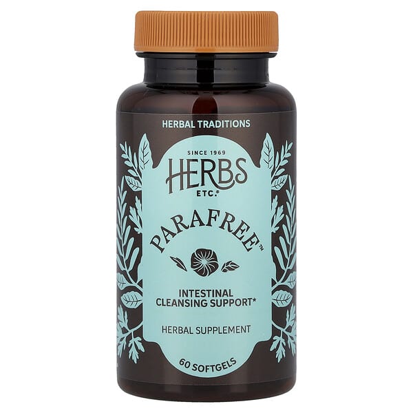 Herbs Etc. ParaFree™, 60 Softgels