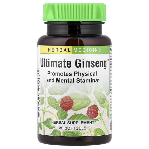 Herbs Etc., Ultimate Ginseng™, 소프트젤 30정