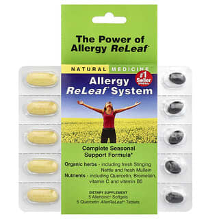 Herbs Etc., Allergy ReLeaf® 시스템, 소프트젤 5정/5정