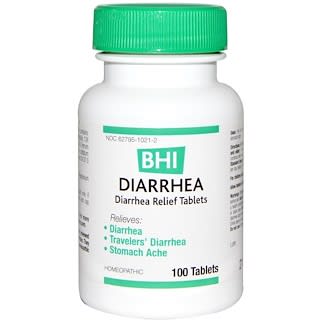 MediNatura, BHI, Diarrea, 100 comprimidos