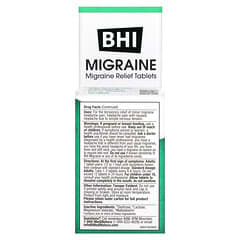 MediNatura, BHI, Migräne-Linderung, 100 Tabletten