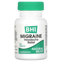 MediNatura, BHI, Migraine relief, 100 comprimidos