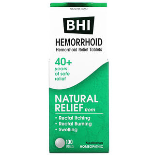 MediNatura, BHI, Hemorrhoid, 100 comprimidos