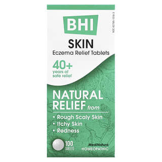 MediNatura, BHI, Skin Eczema Relief Tablets, 100 Tablets