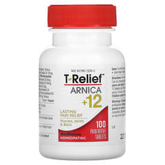 MediNatura, T-Relief, Arnica +12, 100 Tablets