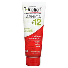 MediNatura, T-Relief, Arnica +12, Plant-Based Relief Cream, 4 oz (114 g)