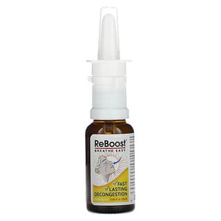 MediNatura, T-Relief, ReBoost, 에키네시아 +6, 코막힘 완화 스프레이, 20ml(0.68fl oz)