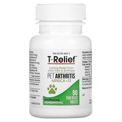 MediNatura, T-Relief, Pet Arthritis Arnica +12, 90 Tablets