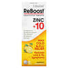T-Relief, ReBoost, Zinc +10, Cold & Flu Tablets, 60 Tablets