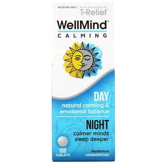 MediNatura, WellMind Calming Dia / Noite, 100 Comprimidos
