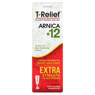 MediNatura, T-Relief, Árnica +12, Concentración extra, Chamomilla, 85 g (3 oz)