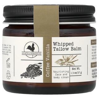 Hearth and Homestead, Çırpılmış Don Yağı Balsamı, Kahve Vanilya, 1,3 oz (37 g)