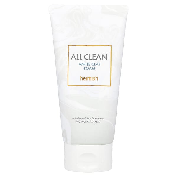 Heimish, All Clean，白色黏土泡沫，5.29 盎司（150 克）