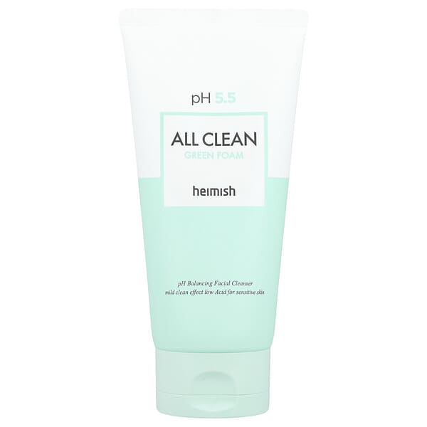 Heimish, 올 클린 그린 폼 페이셜 클렌저, 150g(5.29oz)