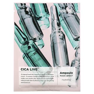 Heimish, Cica Live, Ampoule Beauty Mask Sheet, 5 Sheets, 30 ml Each