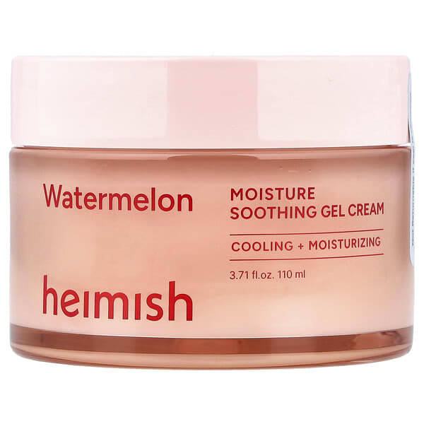 Heimish, 西瓜保濕舒緩凝膠霜，3.71 液量盎司（110 毫升）