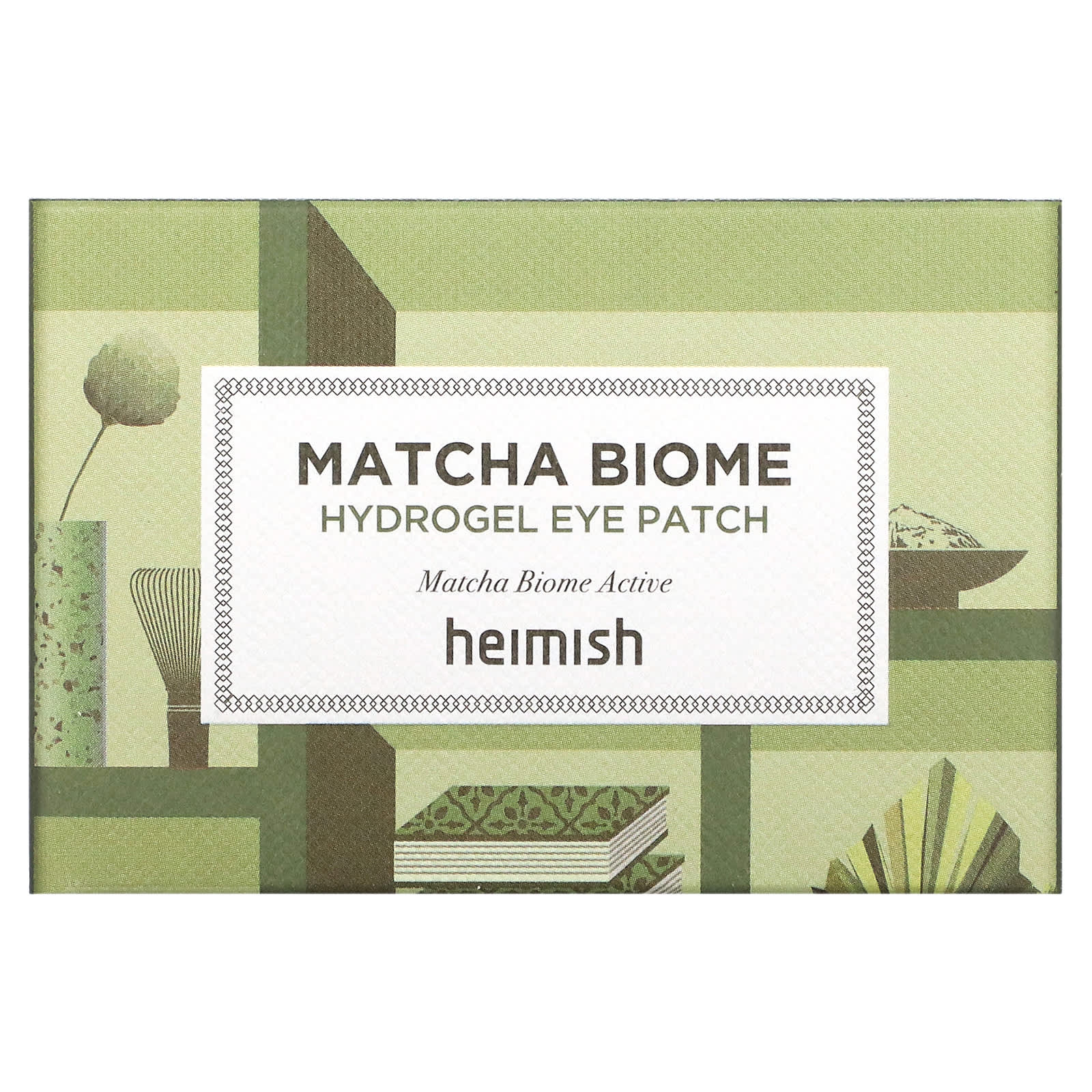 Biome Patch Heimish, Matcha Biome, Hydrogel Eye Patch, 60 Patches, 1.4 g Each
