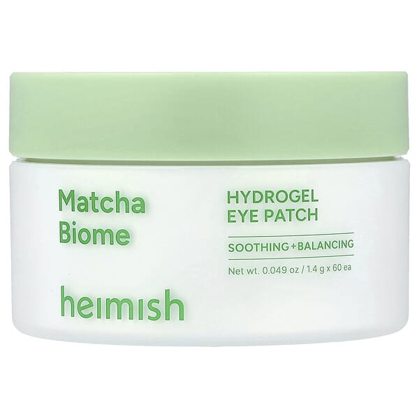 Heimish, plasture pentru ochi cu hidrogel, matcha biome, 60 de plasturi