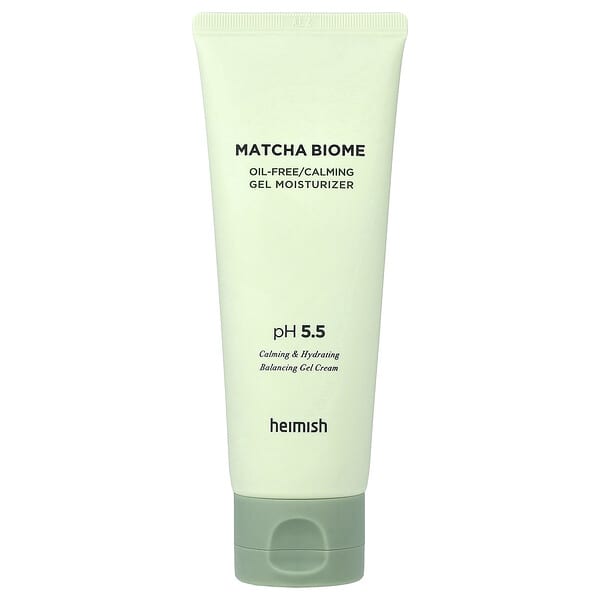 Heimish, 말차 바이옴, 카밍 젤 모이스처라이저, 오일 무함유, 100ml(3.38fl oz)