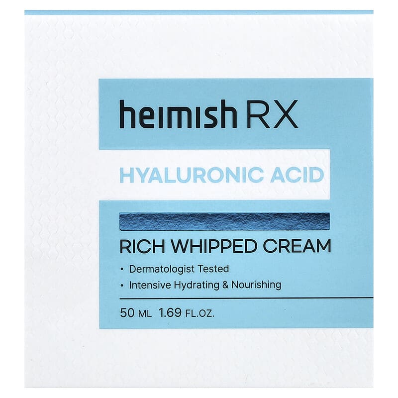 RX, Hyaluronic Acid Rich Whipped Cream, 1.69 fl oz (50 ml)
