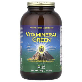 HealthForce Superfoods, Vitamineral Green, Sürüm 5.6, 17.6 oz (500 g)