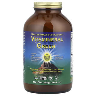 HealthForce Superfoods, Vitamineral Green®, Version 5.6, 10.6 oz (300 g)