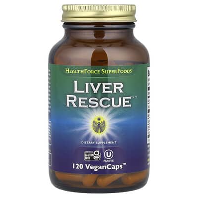 HealthForce Superfoods, Liver Rescue™, 120 Vegan Caps™