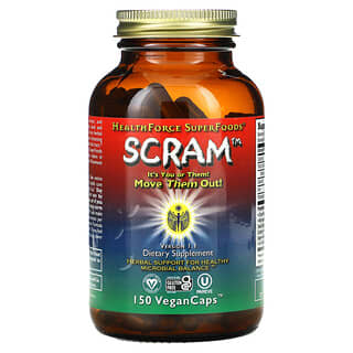 HealthForce Superfoods, Scram, 150 capsules véganes