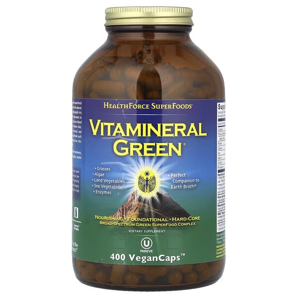 Vitamineral Green®, 400 VeganCaps