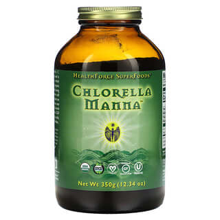 HealthForce Superfoods, Chlorella Manna 小球藻素食片，12.34 盎司（350 克）