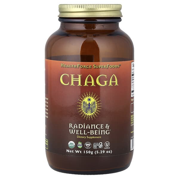 Chaga, Radiance & Well-Being, 5.29 oz (150 g)