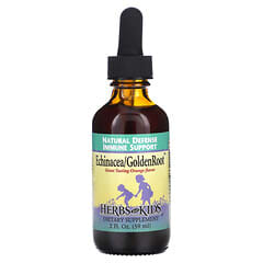 Herbs for Kids, Echinacea/GoldenRoot, Orange, 2 fl oz (59 ml)