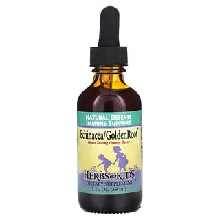 Herbs for Kids‏, אכינצאה/GoldenRoot, תפוז, 2 אונקיות נוזל (59 מ“ל)