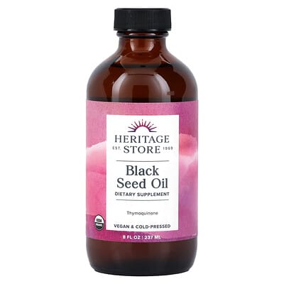 Heritage Store, Blackgrass Seed Oil, 8 fl oz (237 ml)