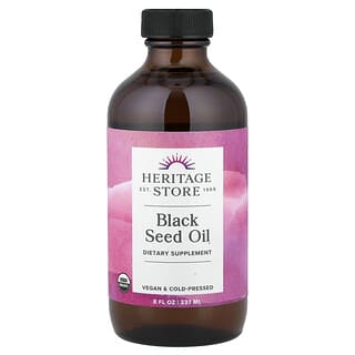 Heritage Store, Black Seed Oil, 8 fl oz (237 ml)