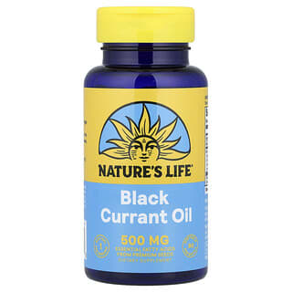 Nature's Life, Black Currant Oil, 500 mg, 90 Mini Softgels