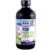 PFO Pure Cod Liver Oil, Natural Juicy Orange Flavor, 8 fl oz (236 ml)