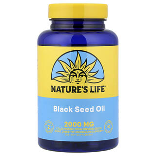 Nature's Life, Black Seed Oil, 90 Softgels (1,00 mg per Softgel)