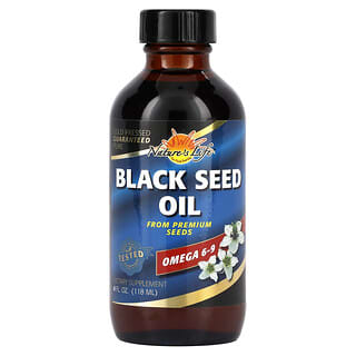 Nature's Life, Aceite de semilla negra`` 118 ml (4 oz. Líq.)