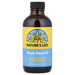 Nature's Life, Aceite de semilla de comino negro, 118 ml (4 oz. líq.)