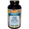PFO Pure Fish Oil, Omega-3, Orange Flavor, 240 Fish Softgels