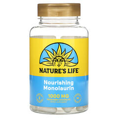 Nature's Life, Monolaurine nourrissante, 1000 mg, 90 capsules (500 mg par capsule)
