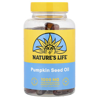 Nature's Life, Pumpkin Seed Oil, 90 Vegetarian Softgels (1,000 mg per Softgel)