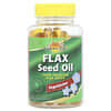 Flax Seed Oil, Leinsamenöl, 90 vegetarische Weichkapseln