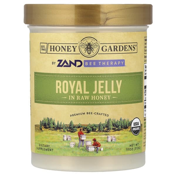 Zand, Royal Jelly, In Raw Honey, 11 oz (312 g) — product photo 1