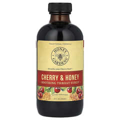 Honey Gardens, Jarabe calmante para la garganta, Cereza y miel`` 236 ml (8 oz. Líq.)