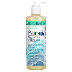 Home Health, Psoriasis, gel de baño para el cuerpo y el cuero cabelludo, 8 fl oz (236 ml)
