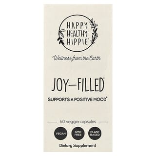 Happy Healthy Hippie, Joy-Filled®, Supports a Positive Mood, 60 Veggie Capsules